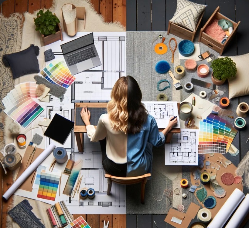 Diseño de interiores. Muebles. Reforma. Estilo. Diseño.